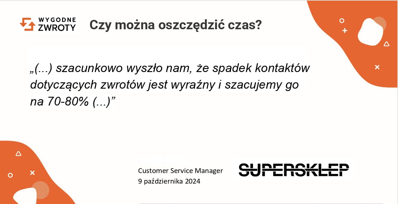 Supersklep - opinia na temat Wygodne Zwroty