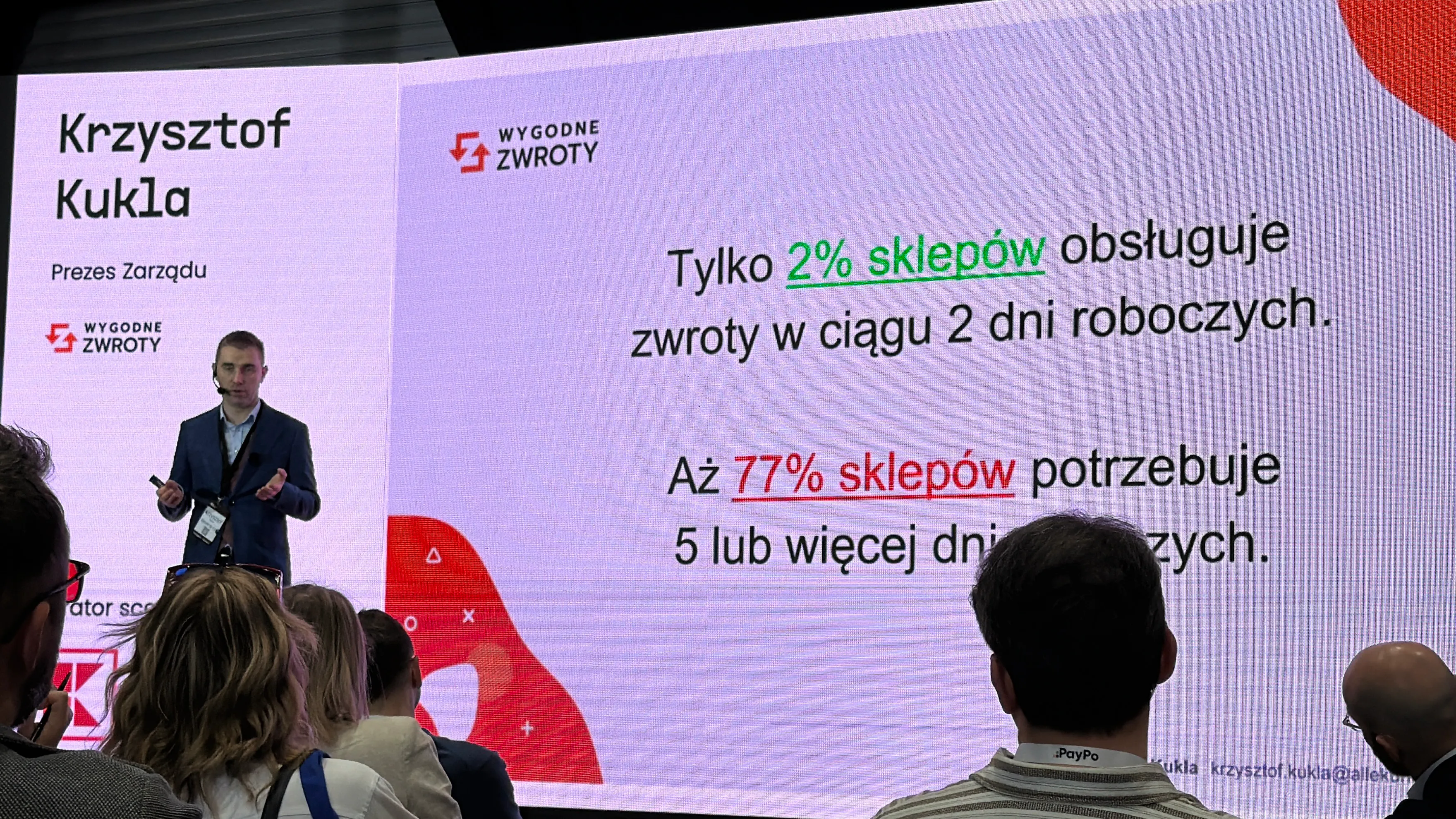 Targi ECWE 04.2026 - prelekcja Krzysztof Kukla (Wygodne Zwroty) - "Zwroty, które nie bolą": sprawna obsługa zwortów