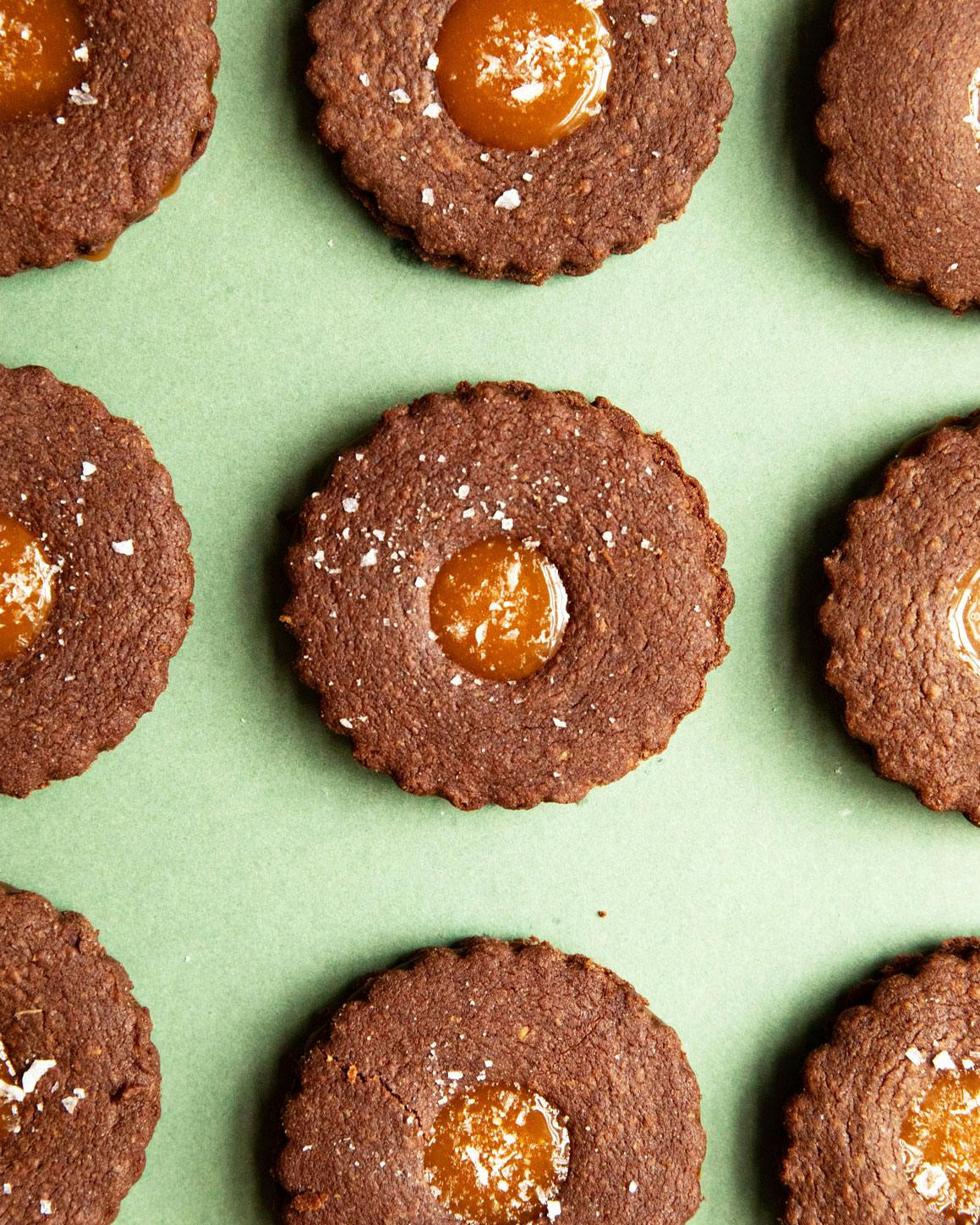 salted caramel biscuits