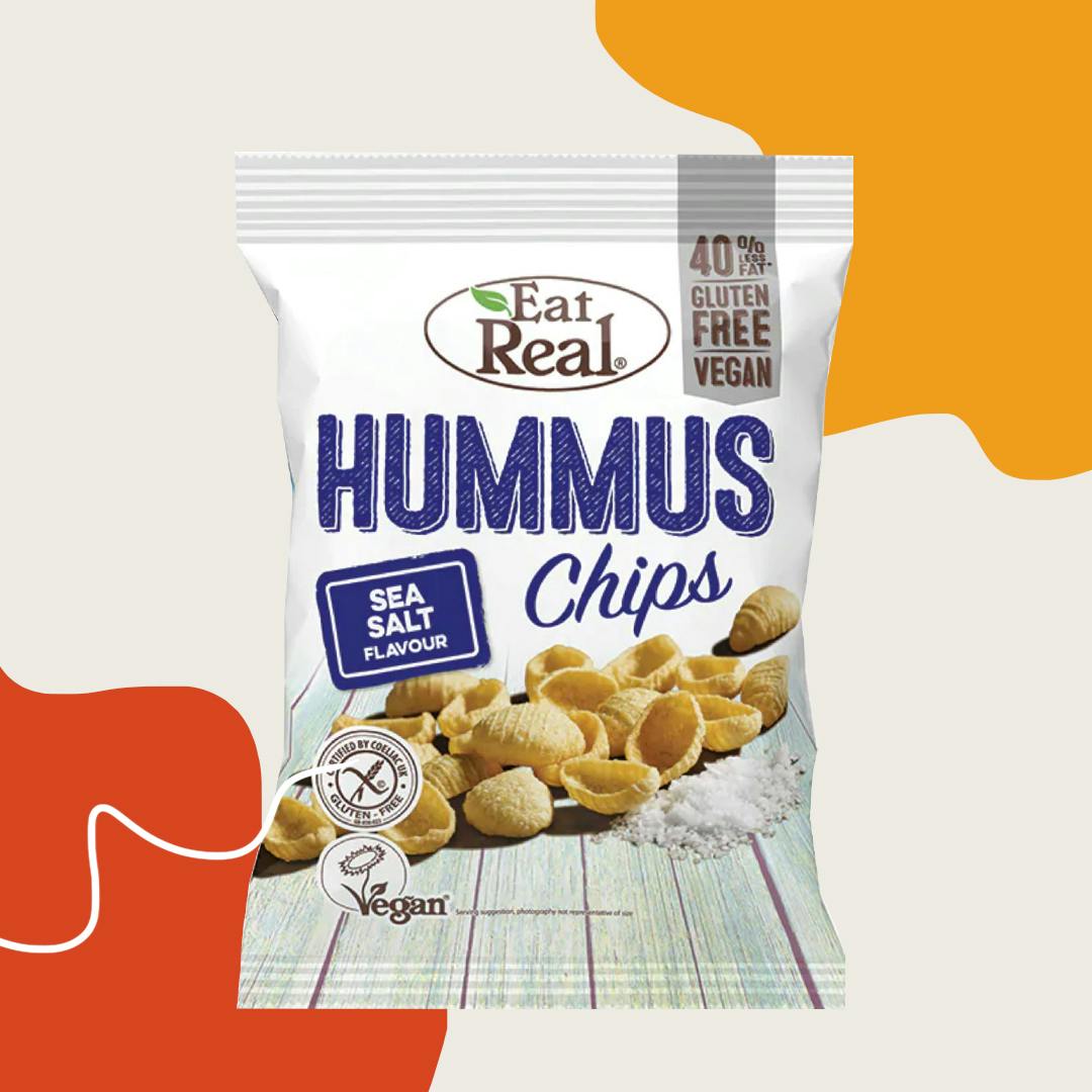eat real sea salt hummus chips