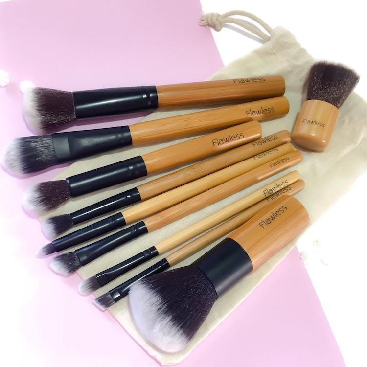 bamboo brush set