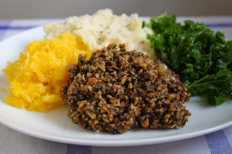 vegan haggis