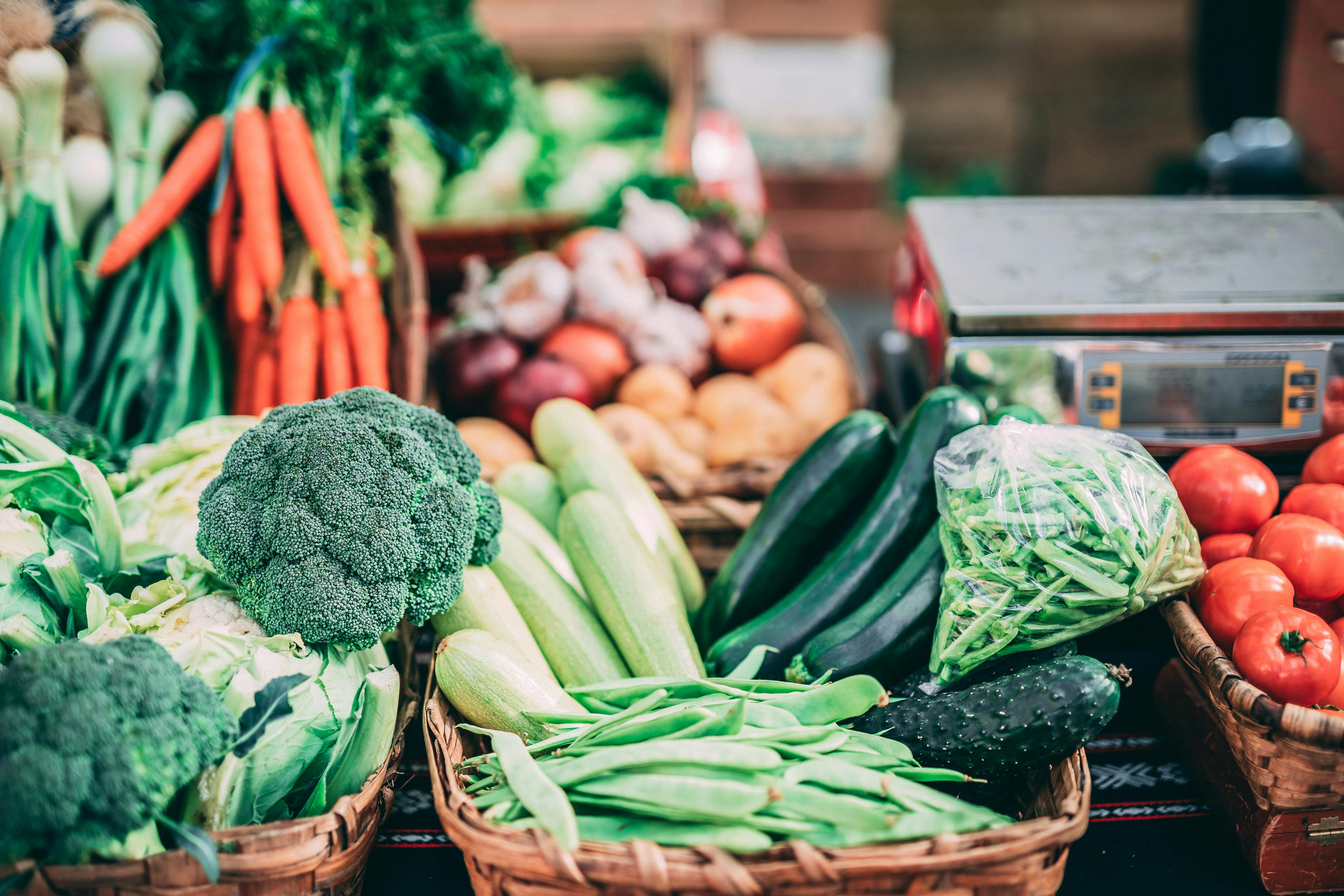 vegetable stall