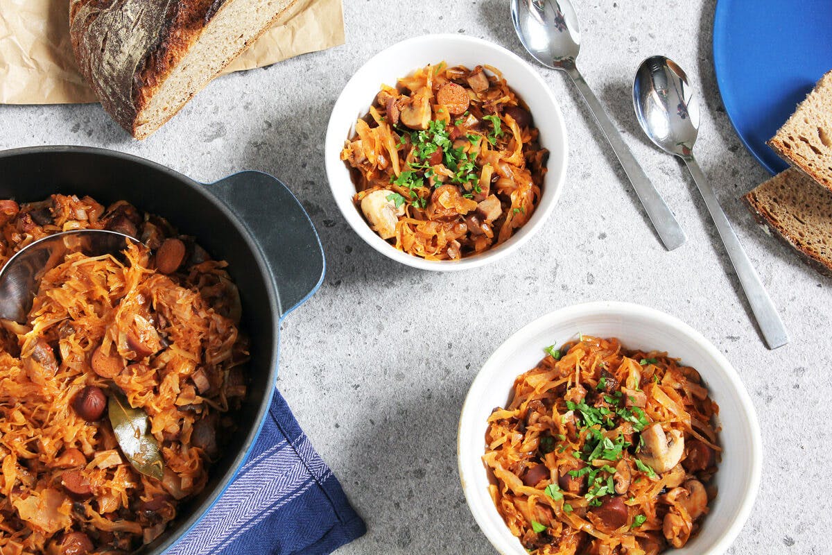 vegan bigos