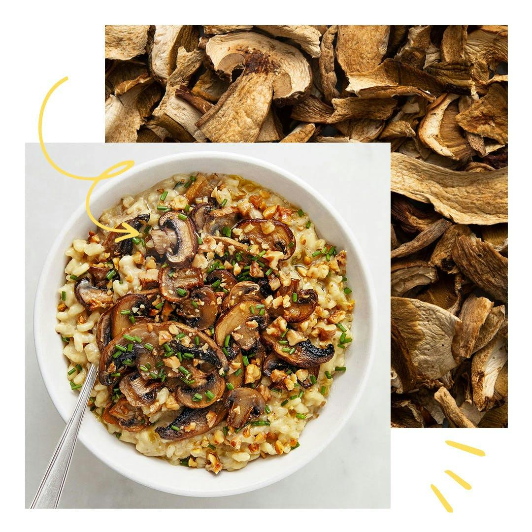 mushroom risotto 