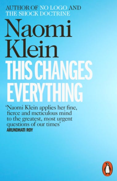 This changes everything book cover