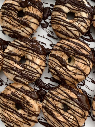 chocolate doughnuts