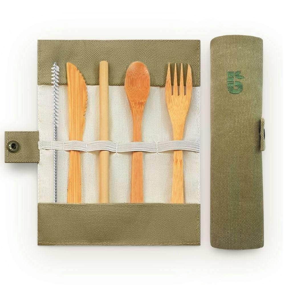 bamboo cutlery set