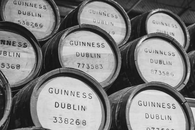 guinness barrels