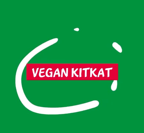 vegan kitkat message