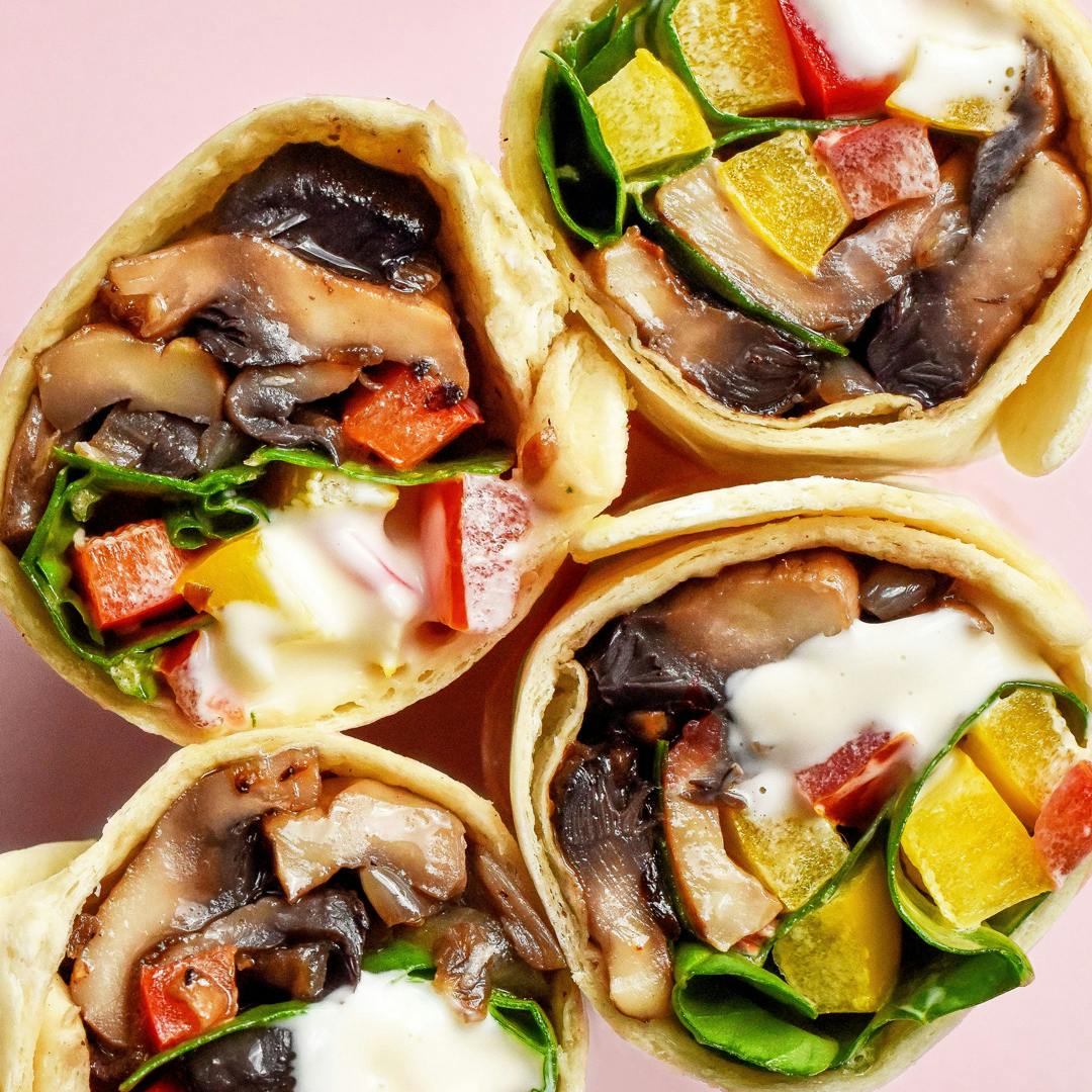 mushroom wraps