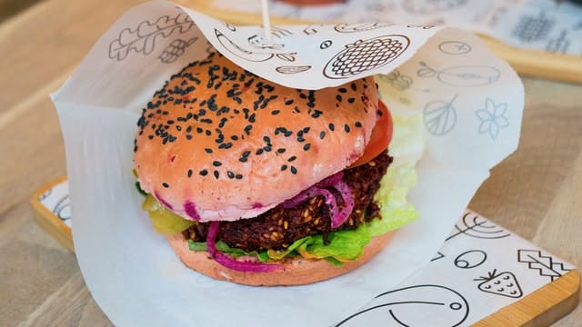 vegan burger