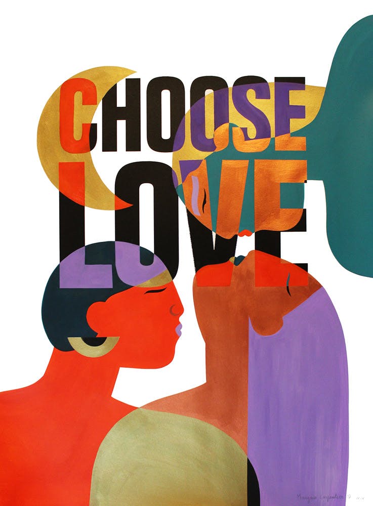 choose love print