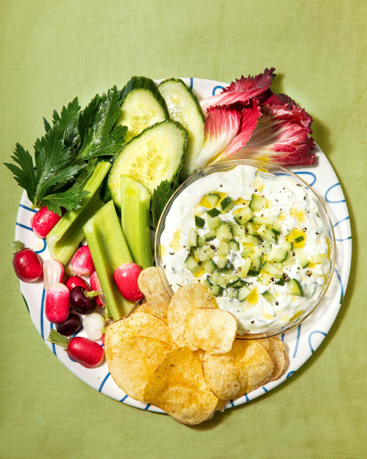 vegan tzatziki dip 