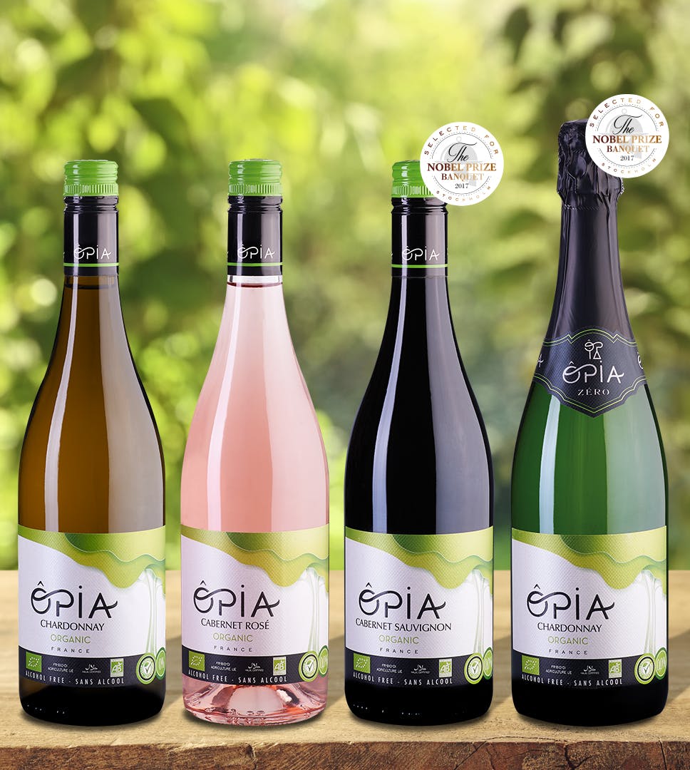 opia organic wines selection