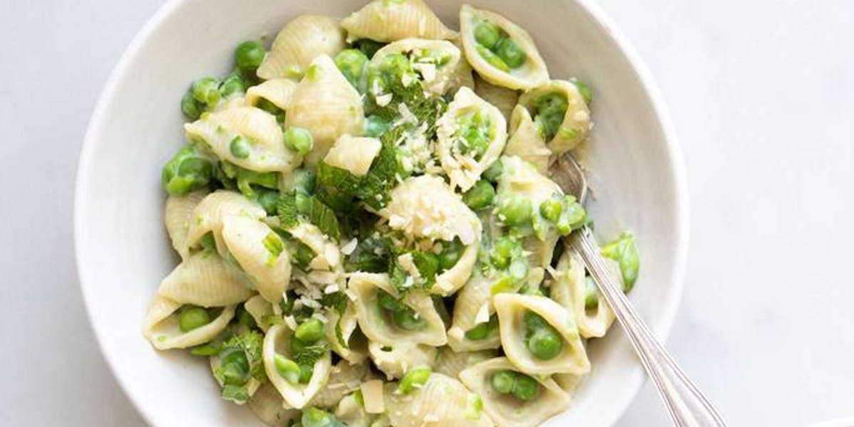 greens and pasta