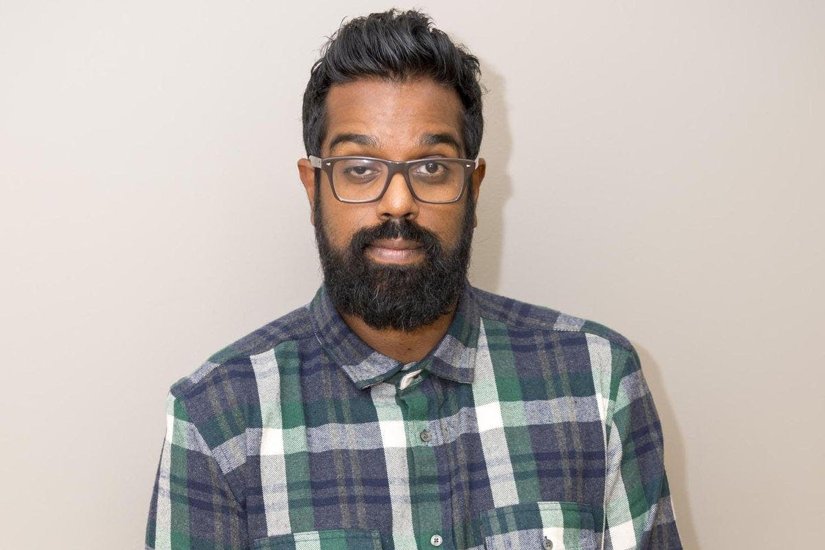 Romesh Ranganathan check shirt