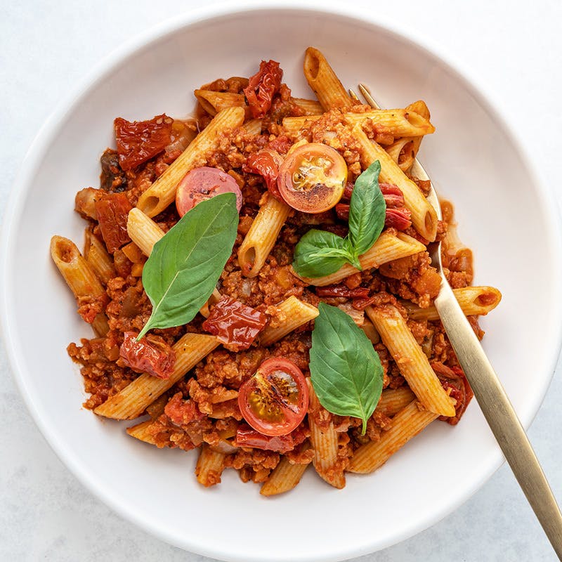 pasta and bolognese