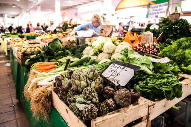 veg stall