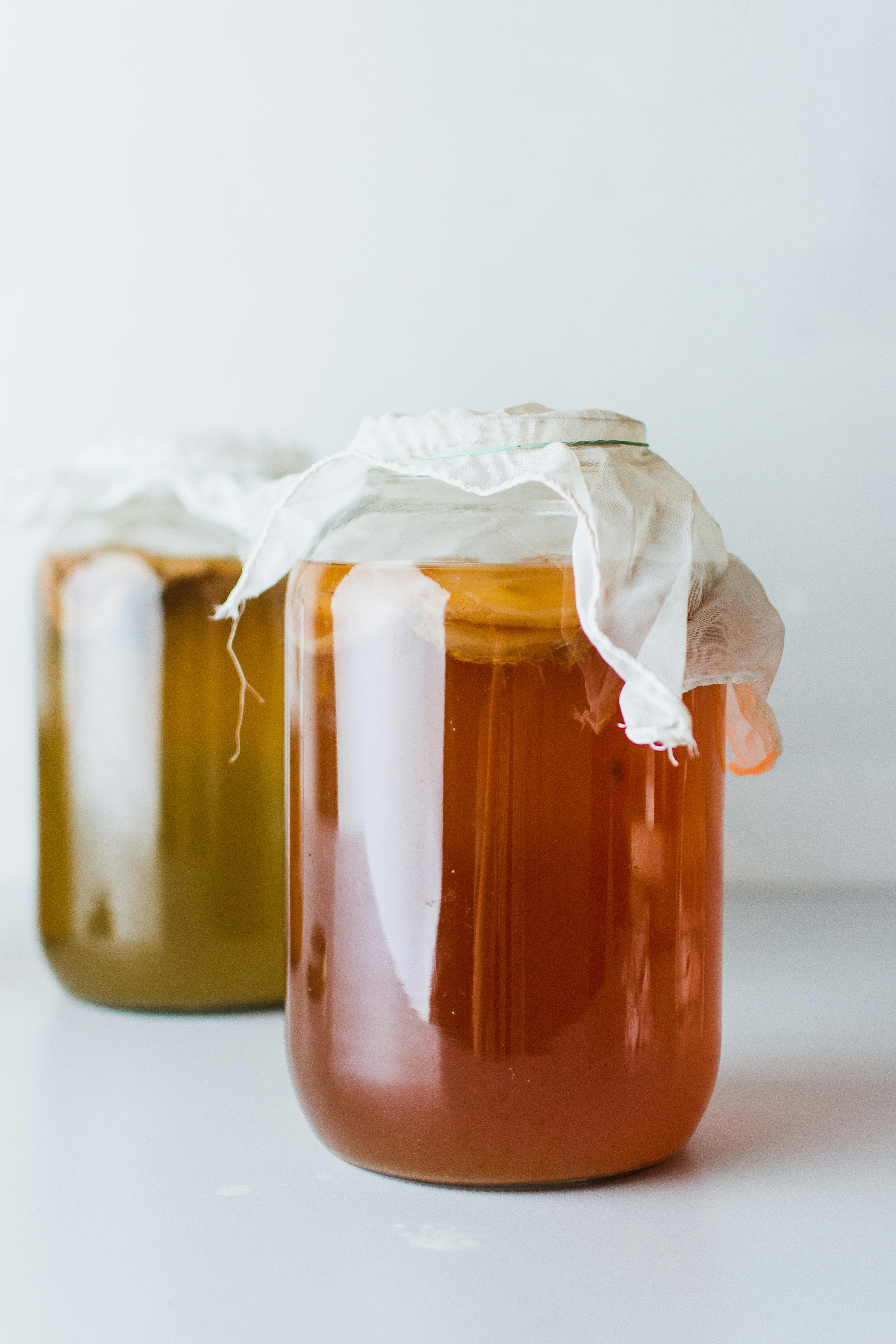 homemade kombucha