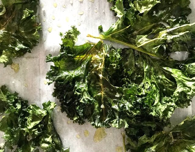 baked kale