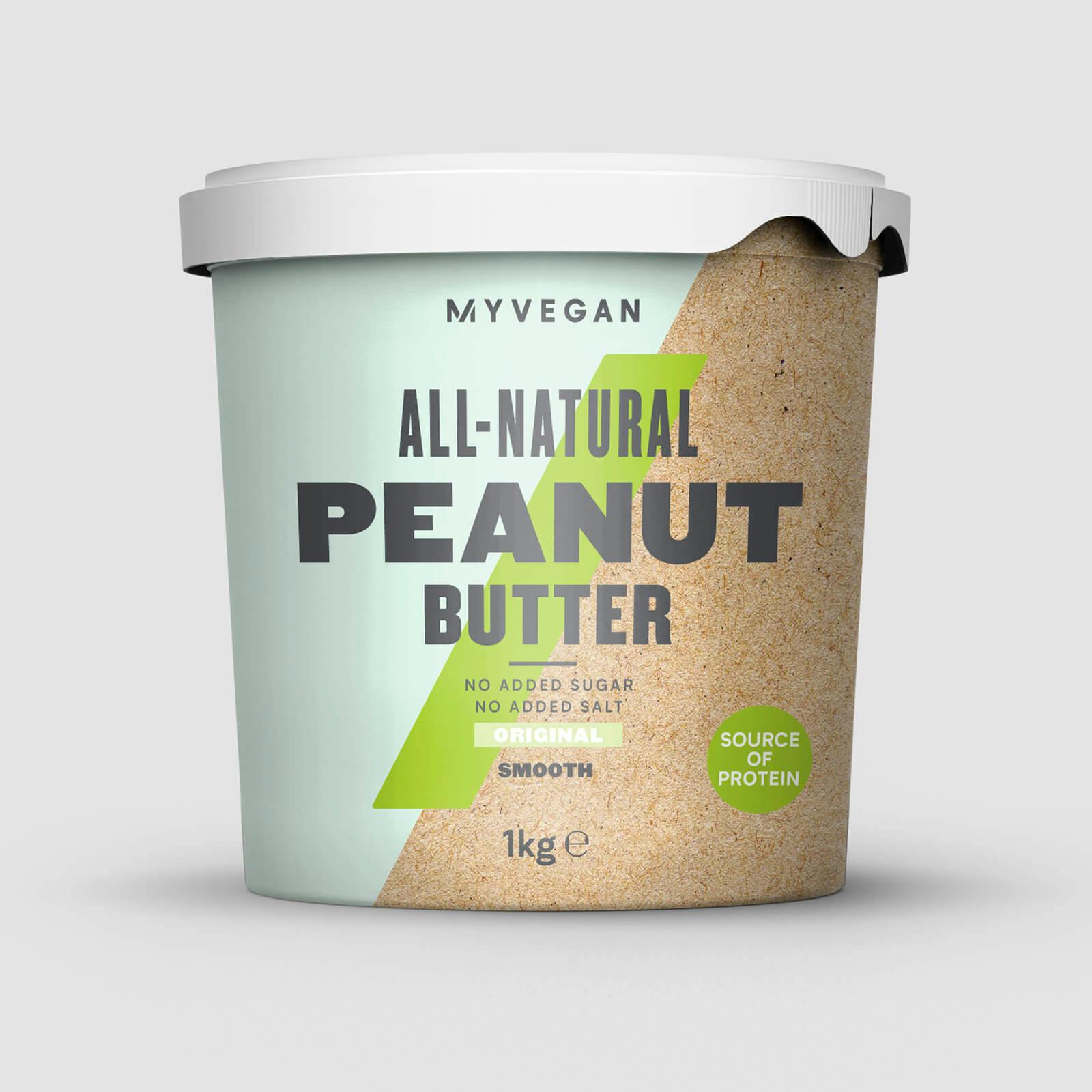 my vegan peanut butter in plastic tub