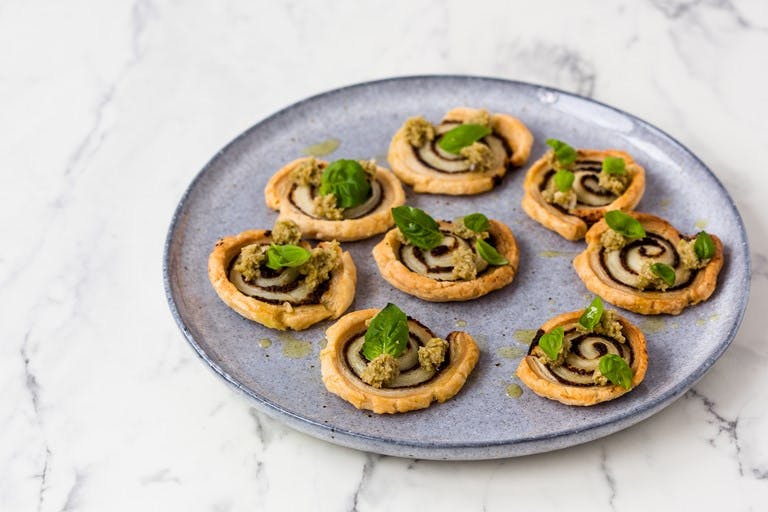 mushroom canapes