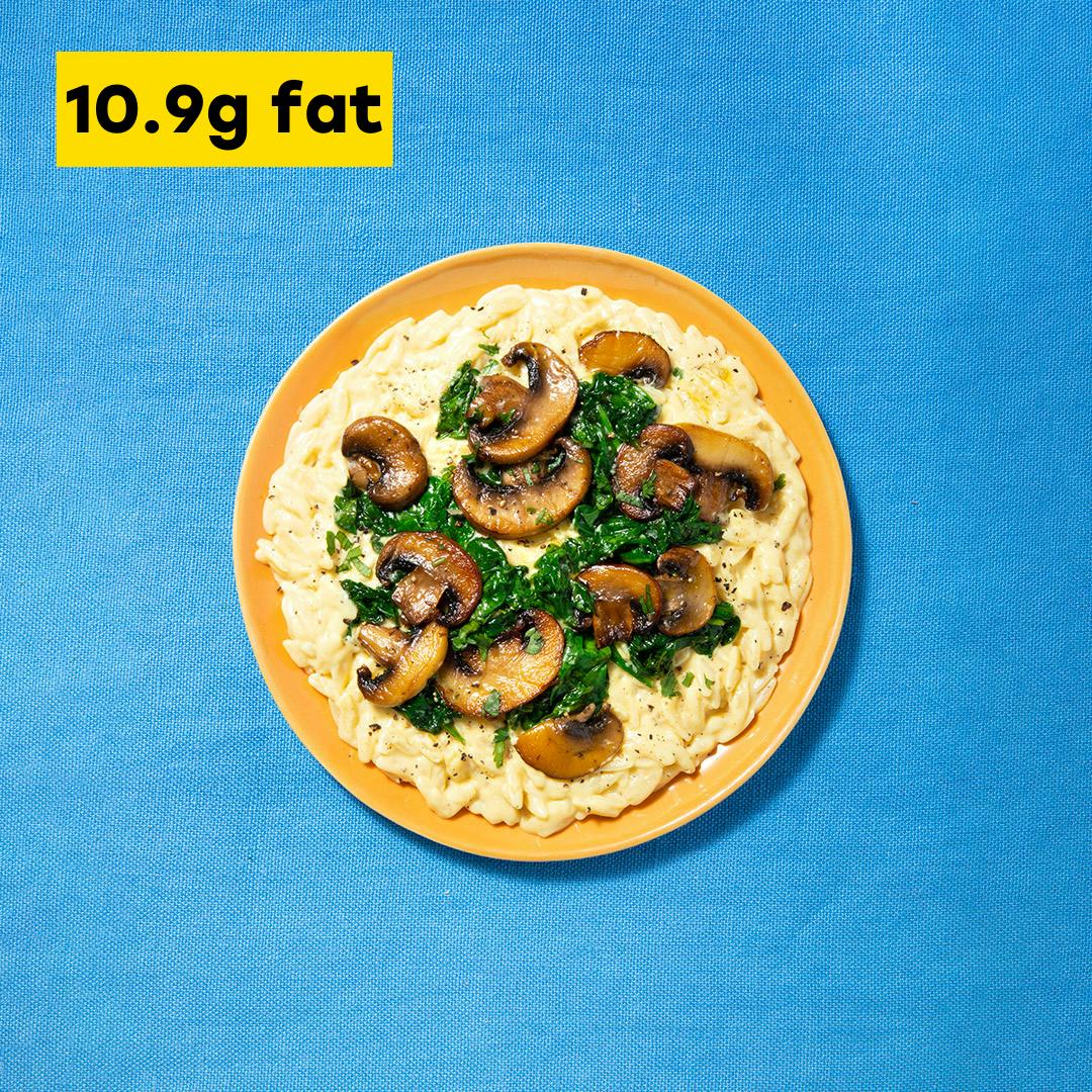 Truffle Mushroom Orzo - 10.9g fat