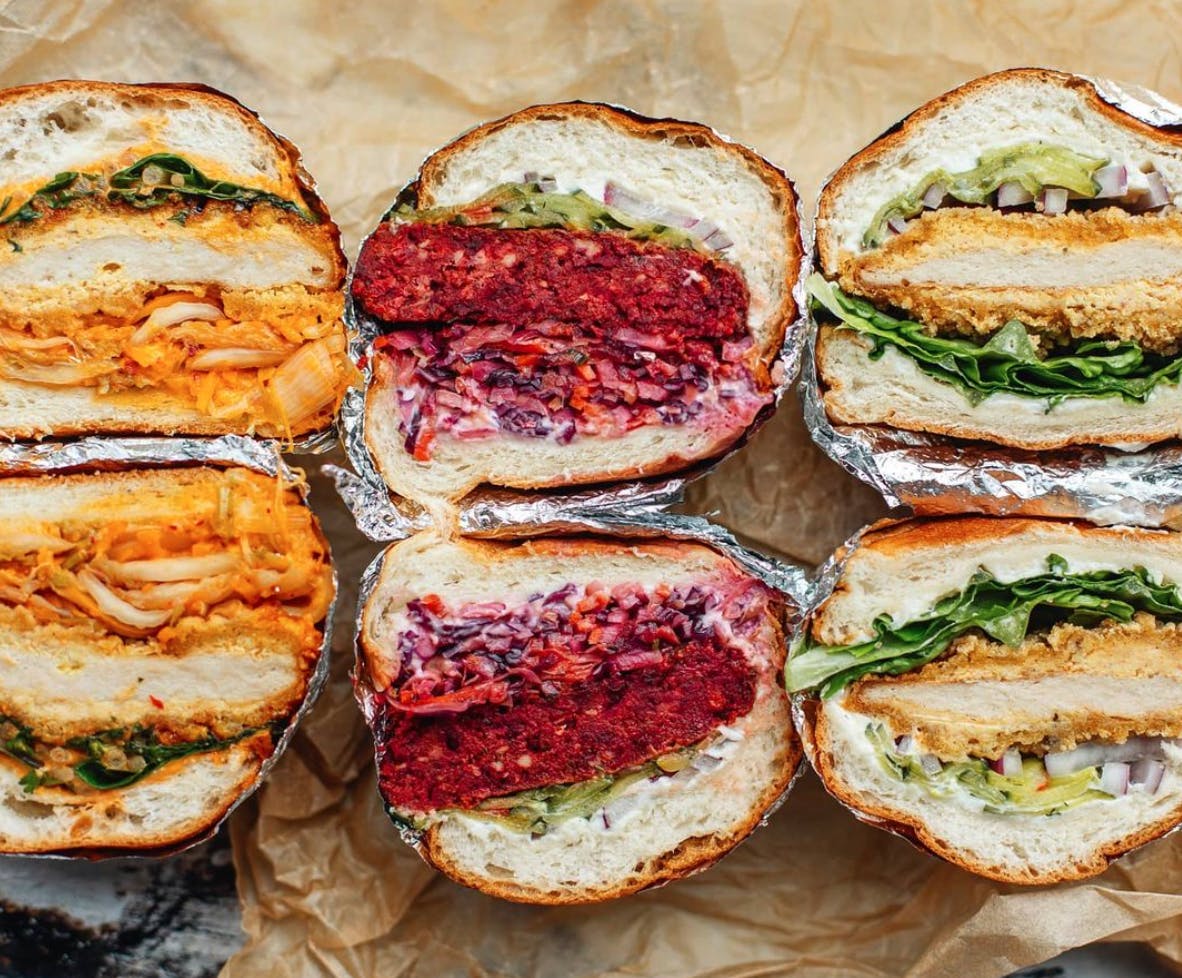 vegan sandwiches