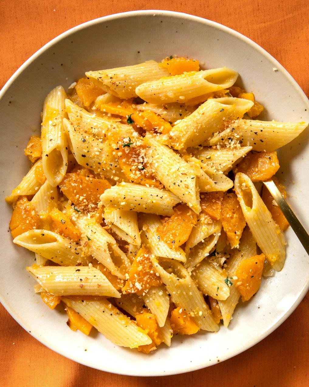 pumpkin and sage pasta