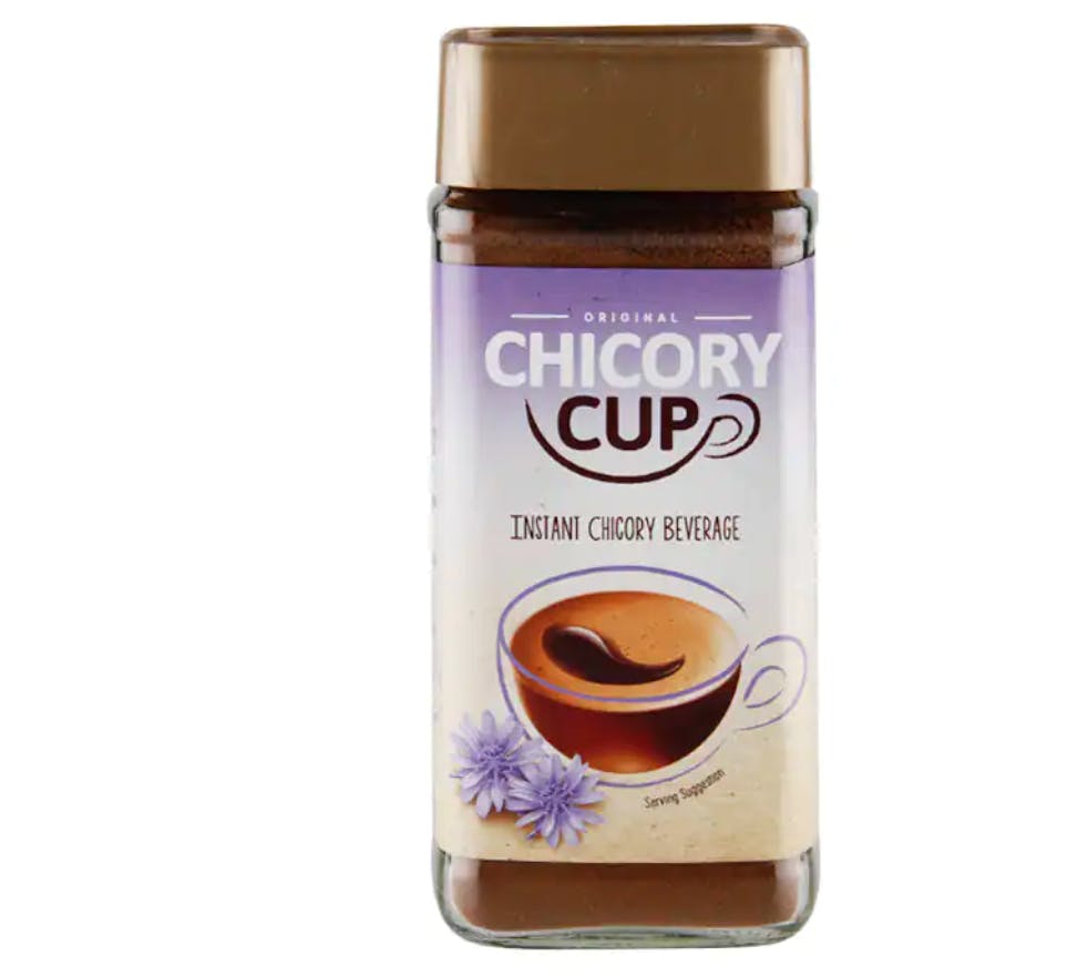instant chicory coffee jar