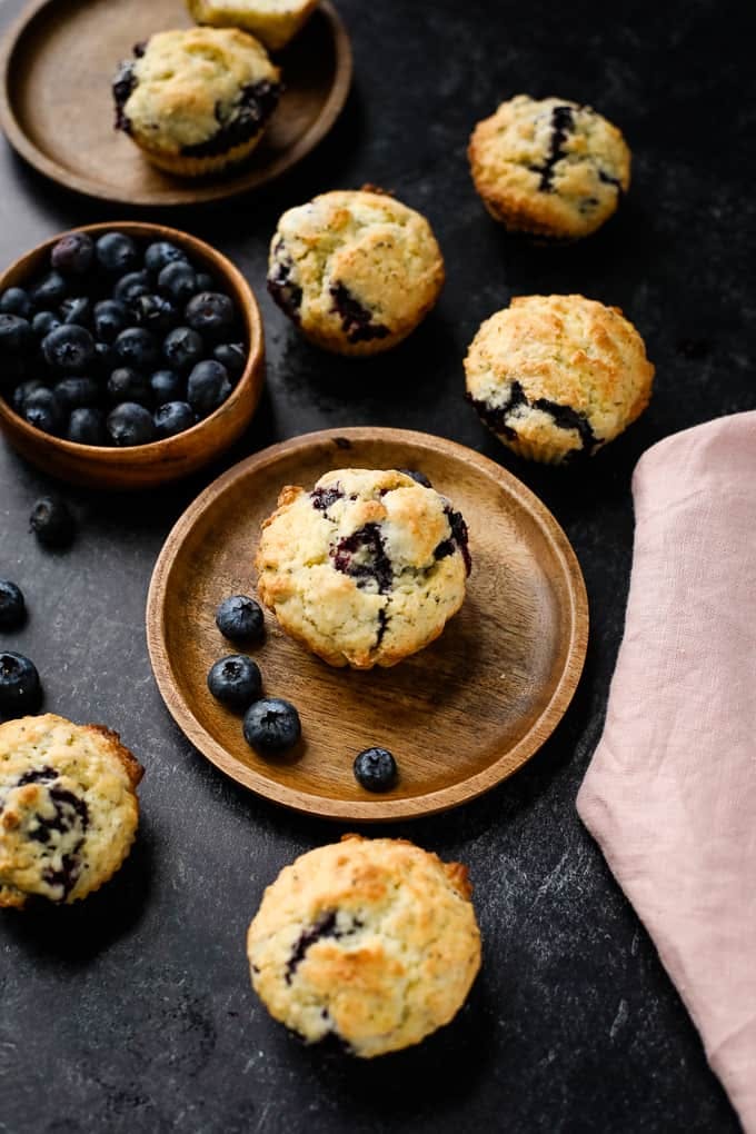 blueberry muffins