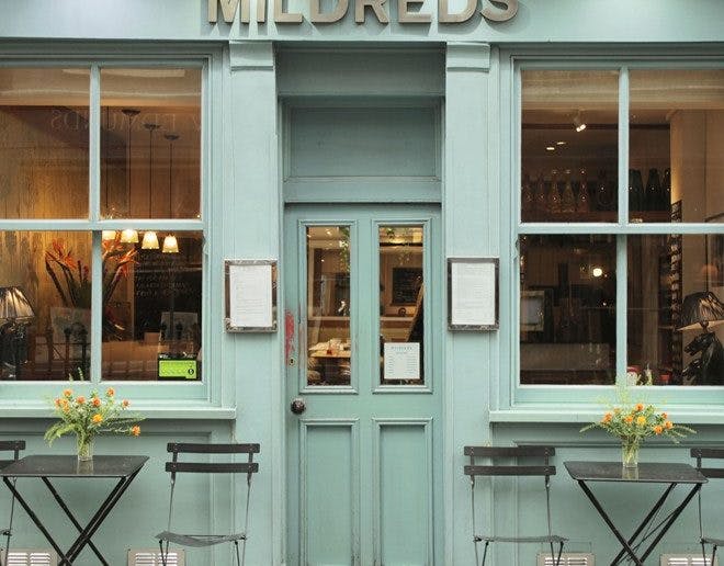 front of Mildred's