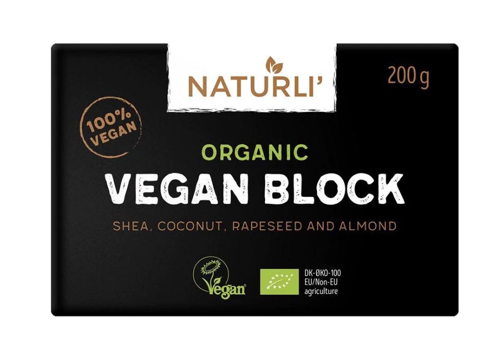 naturli vegan block of butter