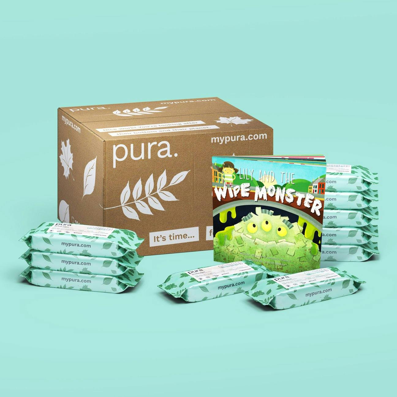 pura box of wipes