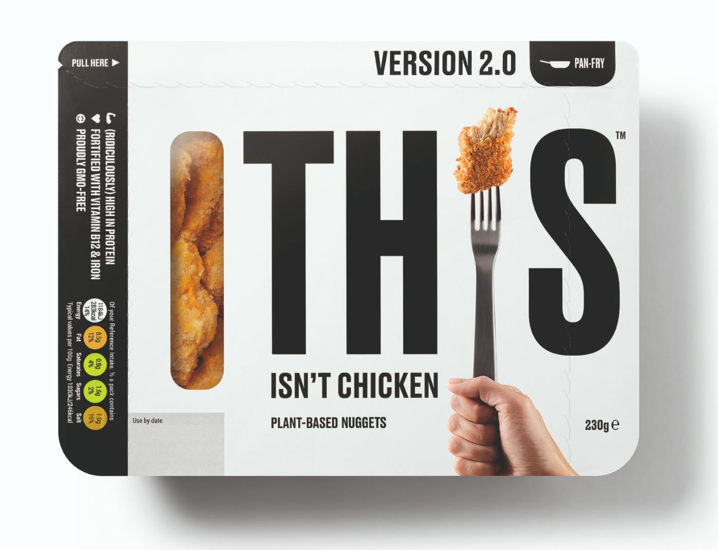 This vegan nuggets pack