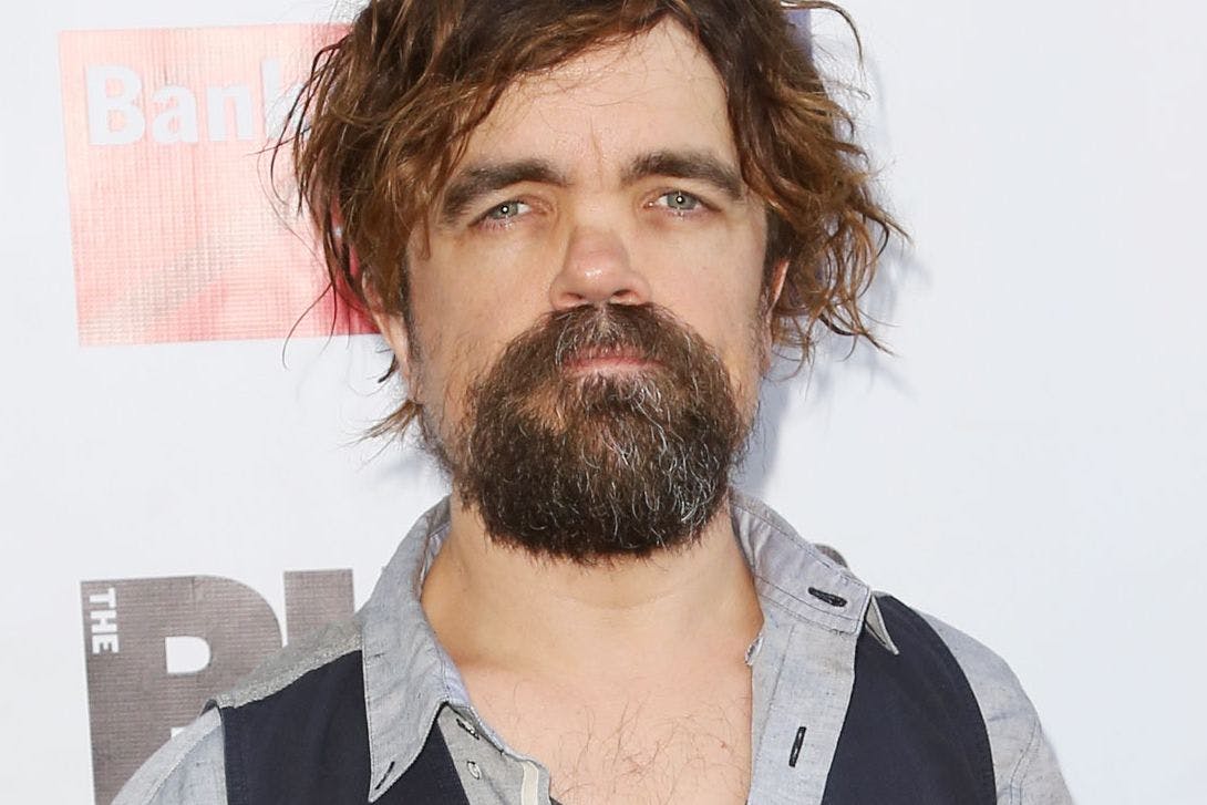 peter dinklage on a red carpet 