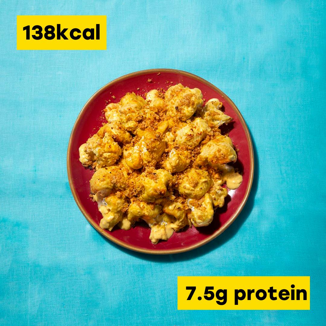 truffle cauliflower cheese - 138kcal, 7.5g protein