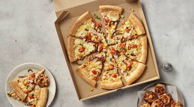 papa john's vegan pizza