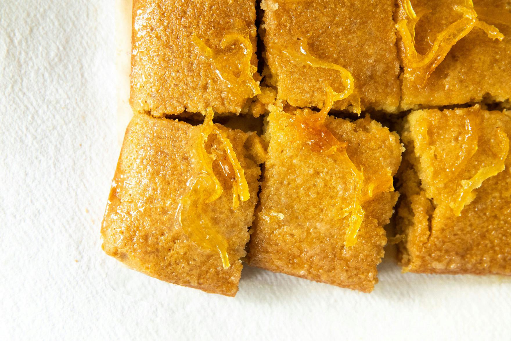 lemon cake squares