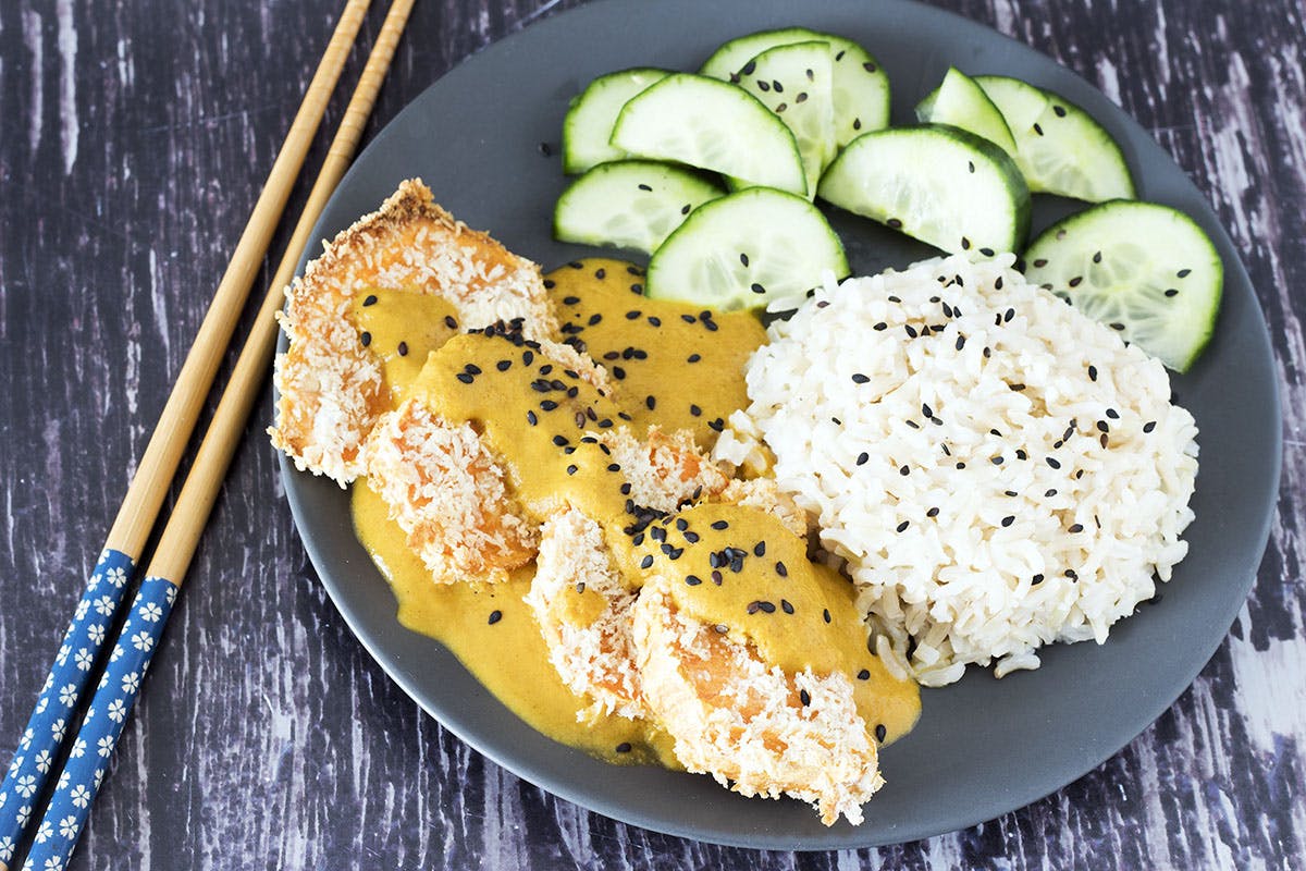 sweet potato katsu