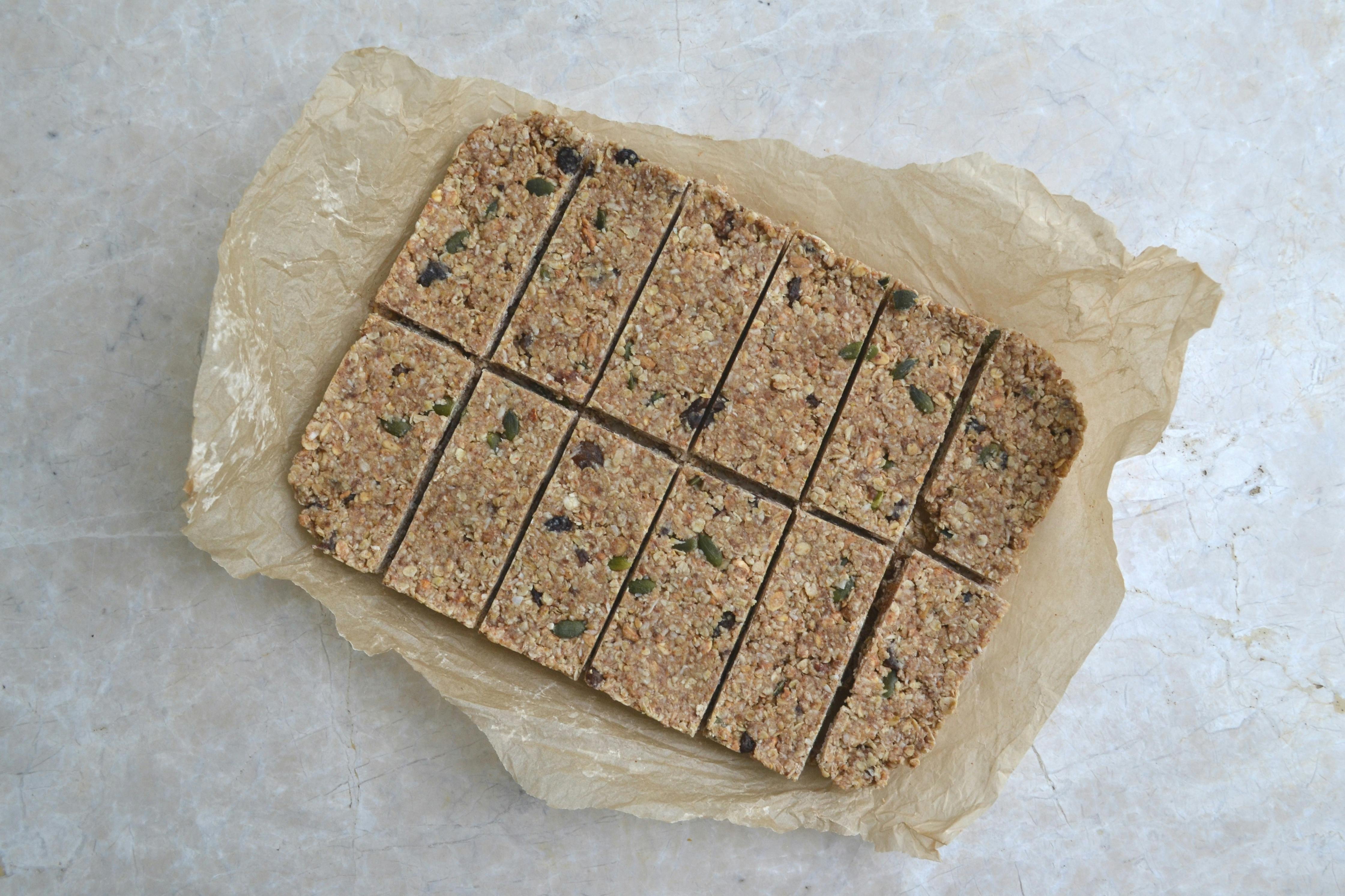 raw flapjacks