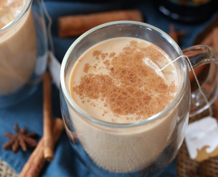 vegan chai cocktail