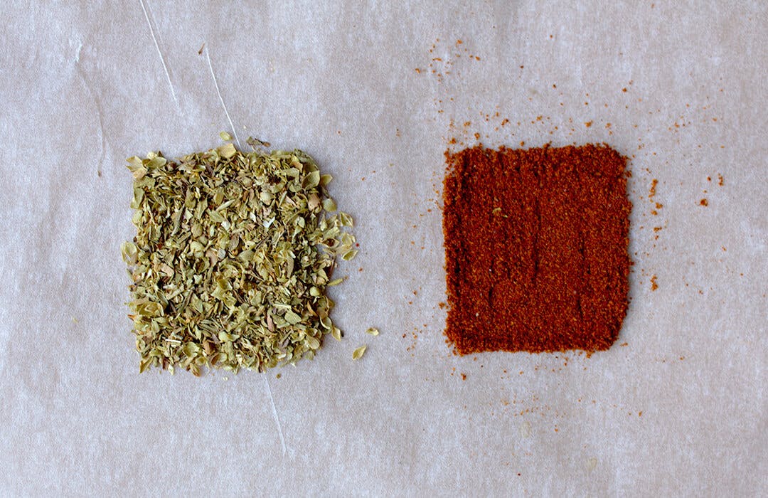 oregano and cayenne