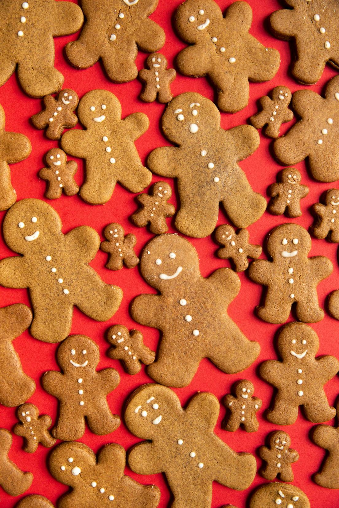 vegan gingerbread people