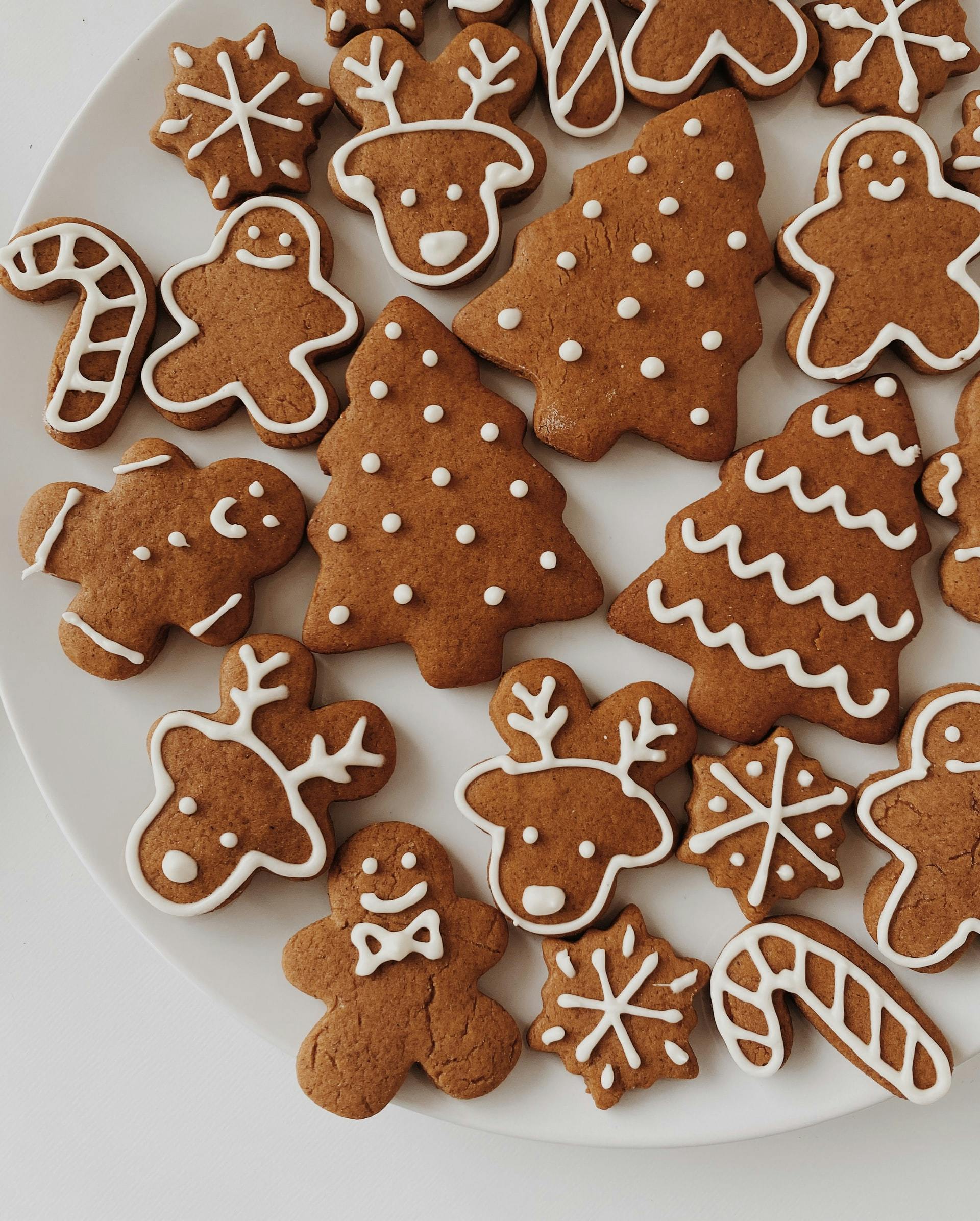 iced gingerbreads