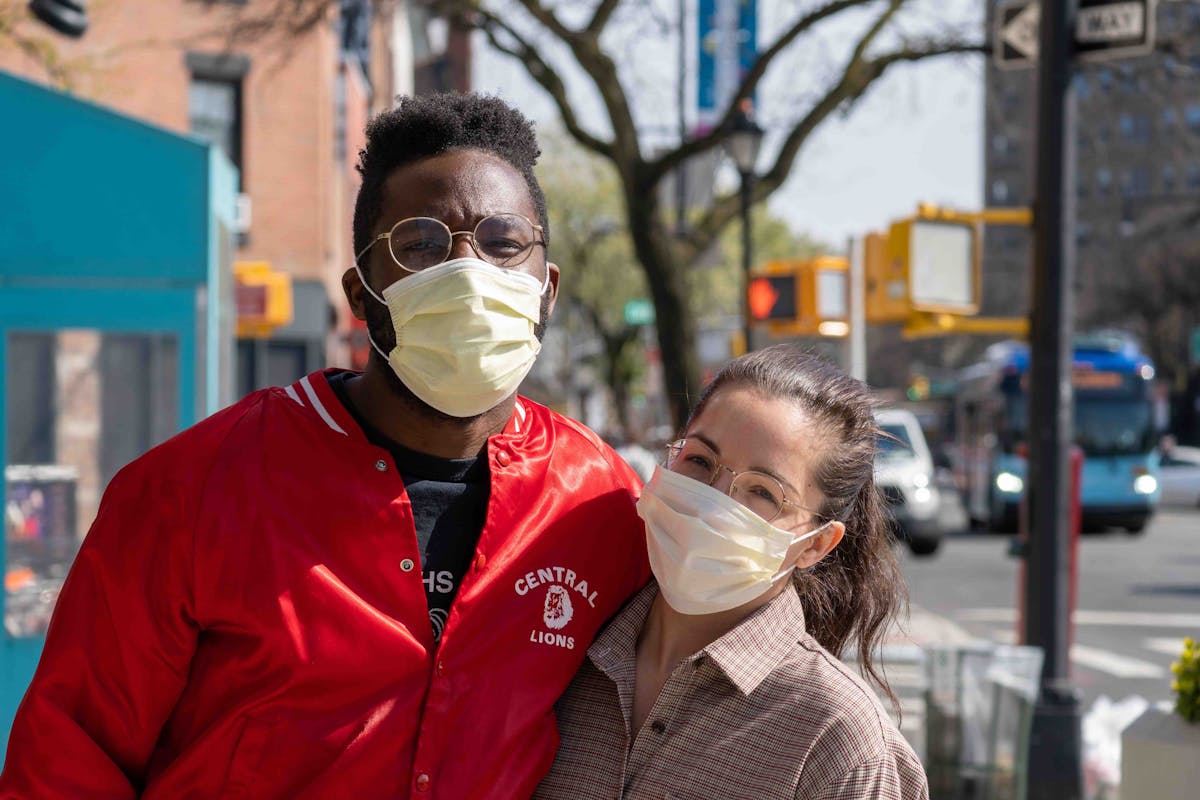 couple masks coronavirus