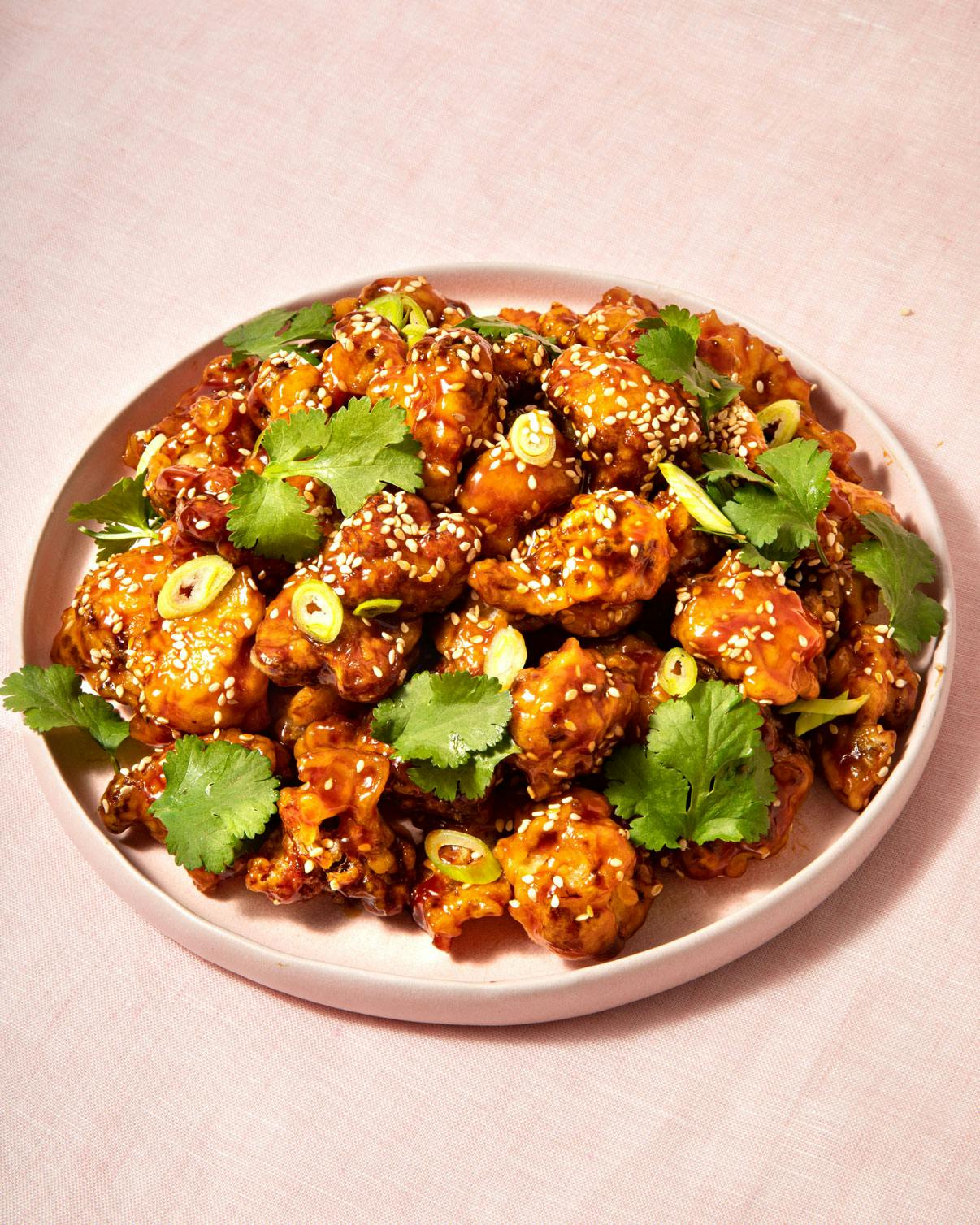 korean fried cauliflower