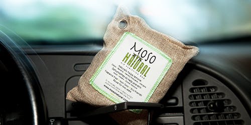 air-purifying. bag in car 