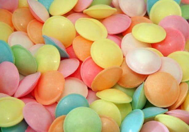 flying saucer sweets macro